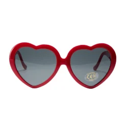Lunettes soleil forme coeur rouge < Gifi Hot