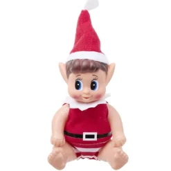 Lutin farceur bébé feutrine rouge et blanc < Gifi