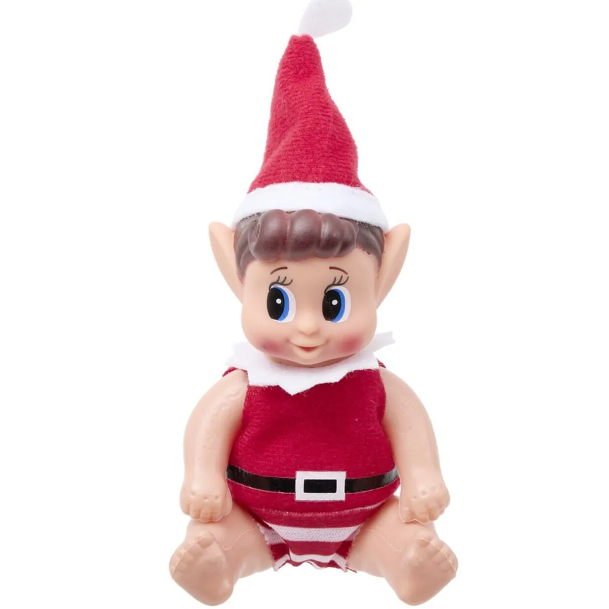 Lutin farceur bébé feutrine rouge et blanc < Gifi