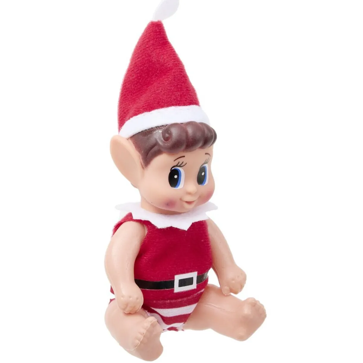 Lutin farceur bébé feutrine rouge et blanc < Gifi