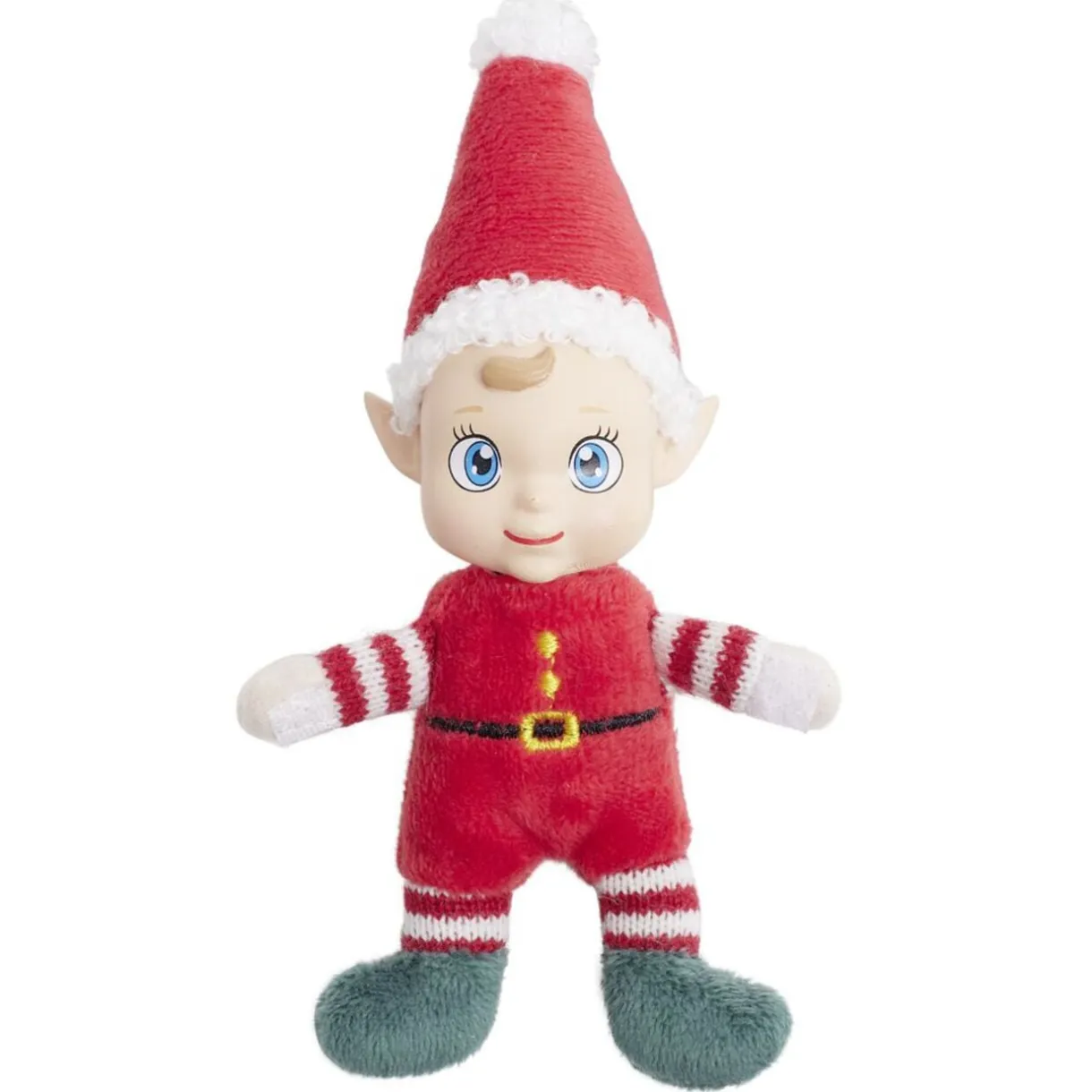 Lutin farceur bébé feutrine rouge et blanc H14,5cm < Gifi Best