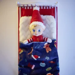 Lutin farceur bébé feutrine rouge et blanc H14,5cm < Gifi Best