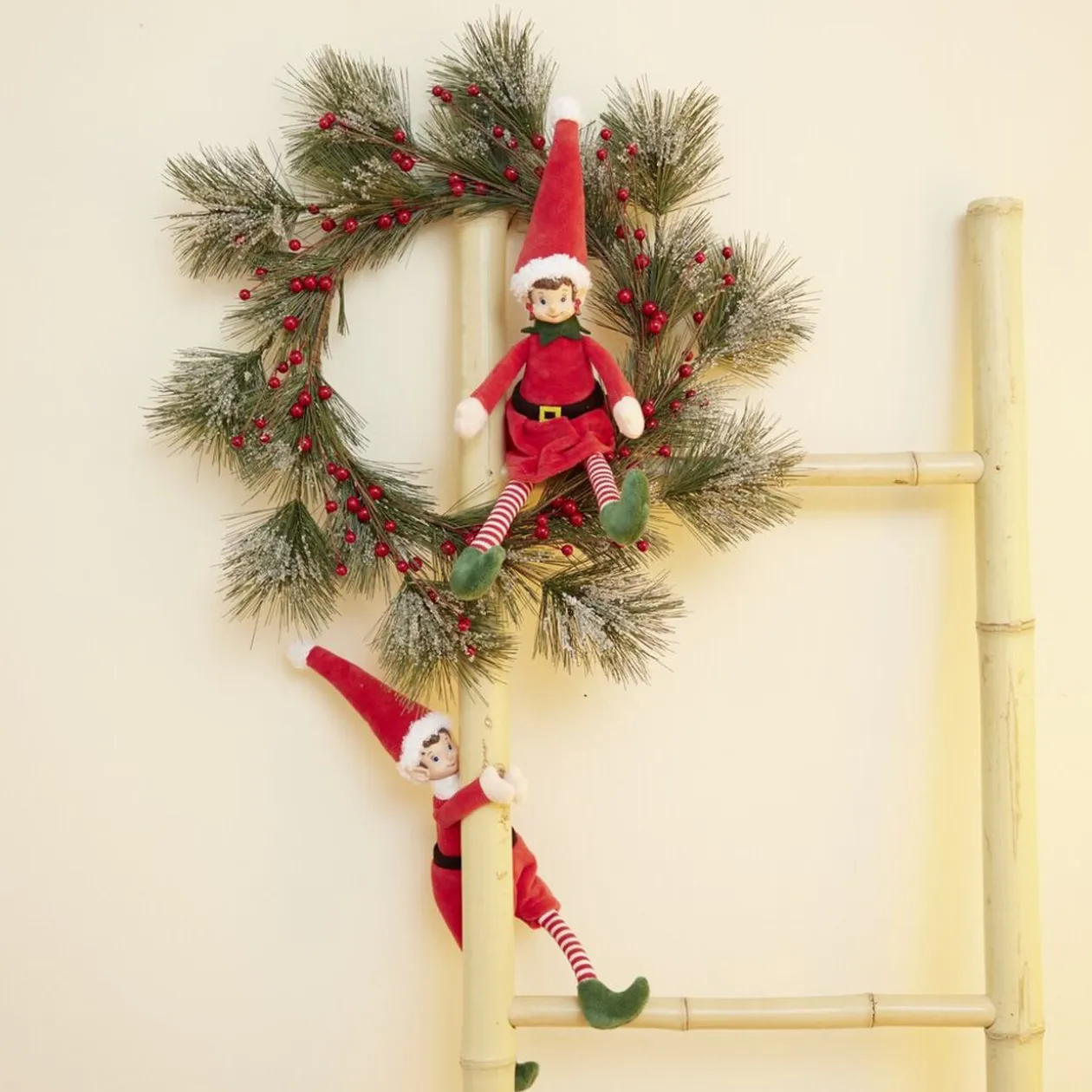 Lutin farceur fille H36 cm