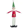 Lutin farceur Noël rouge et vert H36cm < Gifi Hot