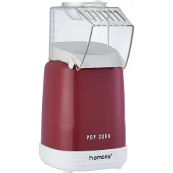 Machine à pop corn Homday 1100W (2 modèles rouge ou beige) < Gifi Best
