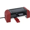 Machine à raclette Duo connectable rouge 2 poêlons 450W < Gifi New