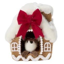 Maison de Noël décorative en feutrine H16cm (2 modèles) < Gifi Online