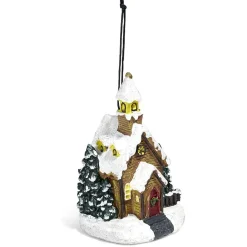 Maison lumineuse de Noël