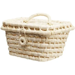 Malle décorative en fibre naturelle < Gifi Best