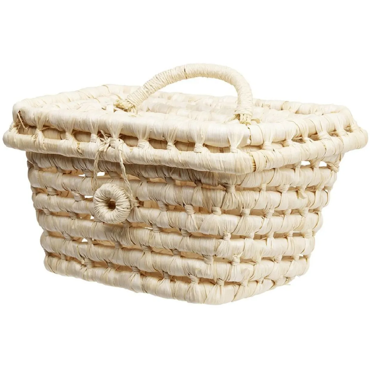 Malle décorative en fibre naturelle < Gifi Best