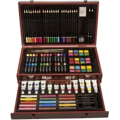 Mallette d'artiste peinture et dessin 112 pièces < Gifi Clearance