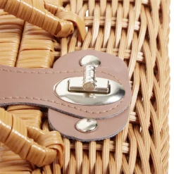 Mallette de rangement forme panier de pique nique 30x21xH12cm < Gifi New