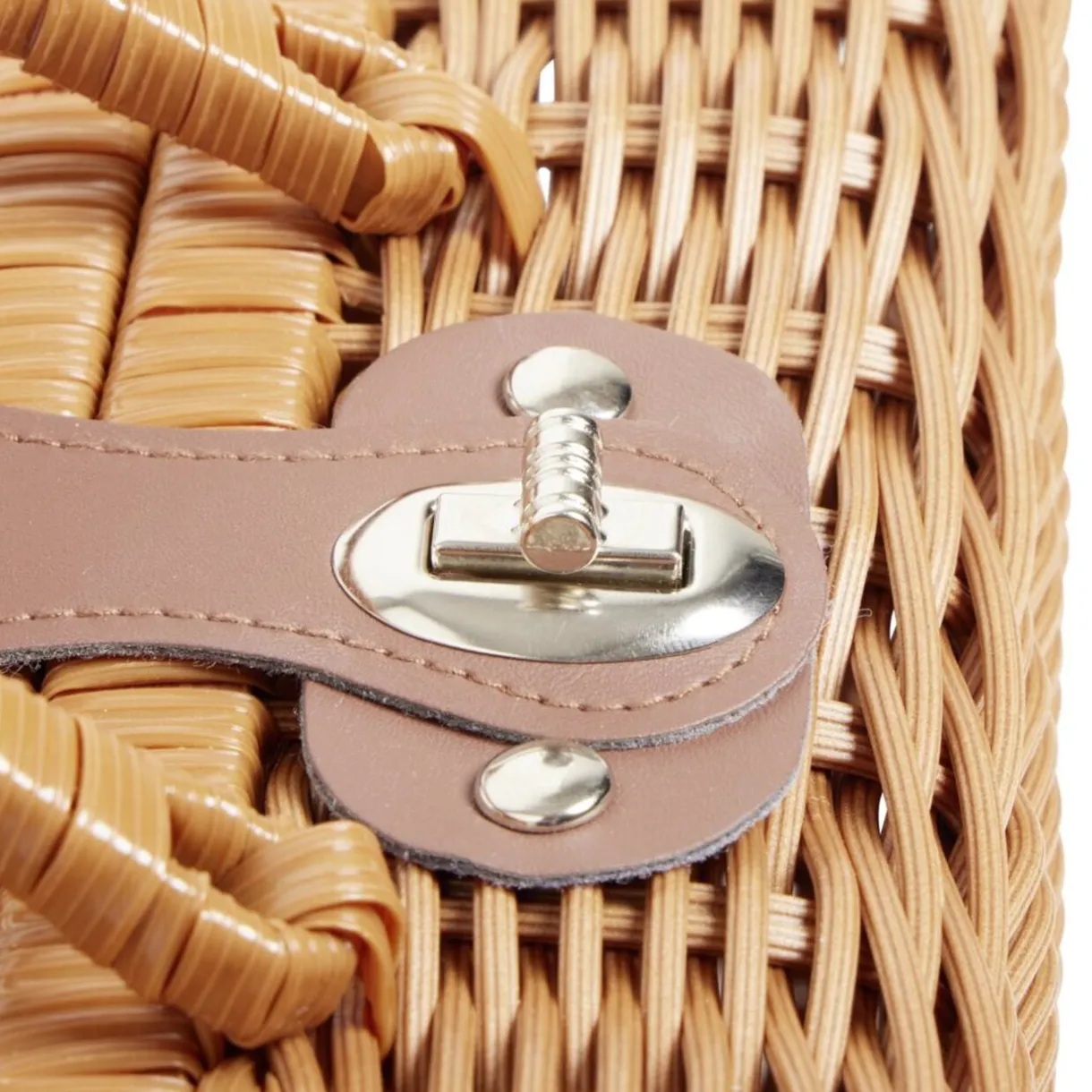 Mallette de rangement forme panier de pique nique 30x21xH12cm < Gifi New