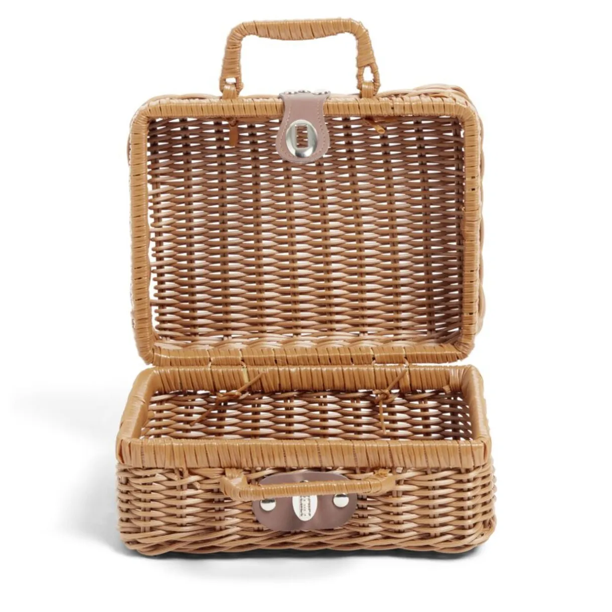 Mallette de rangement forme panier de pique nique 30x21xH12cm < Gifi New