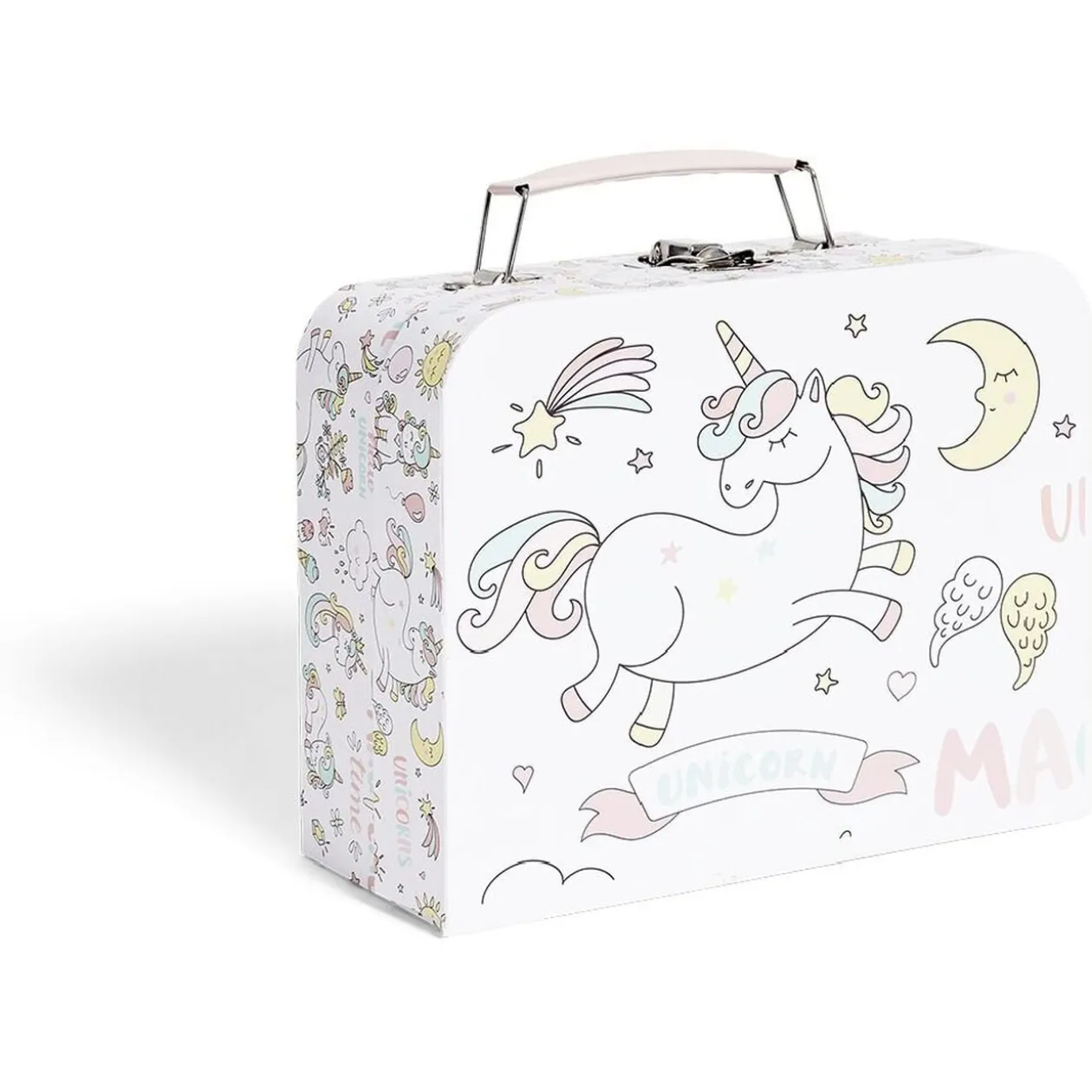 Mallette de transport enfant 20xH8,5x15,5cm - 2 modèles