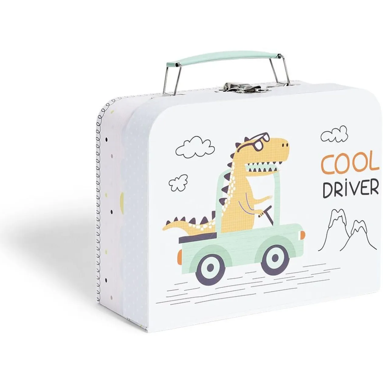 Mallette de transport enfant 20xH8,5x15,5cm - 2 modèles