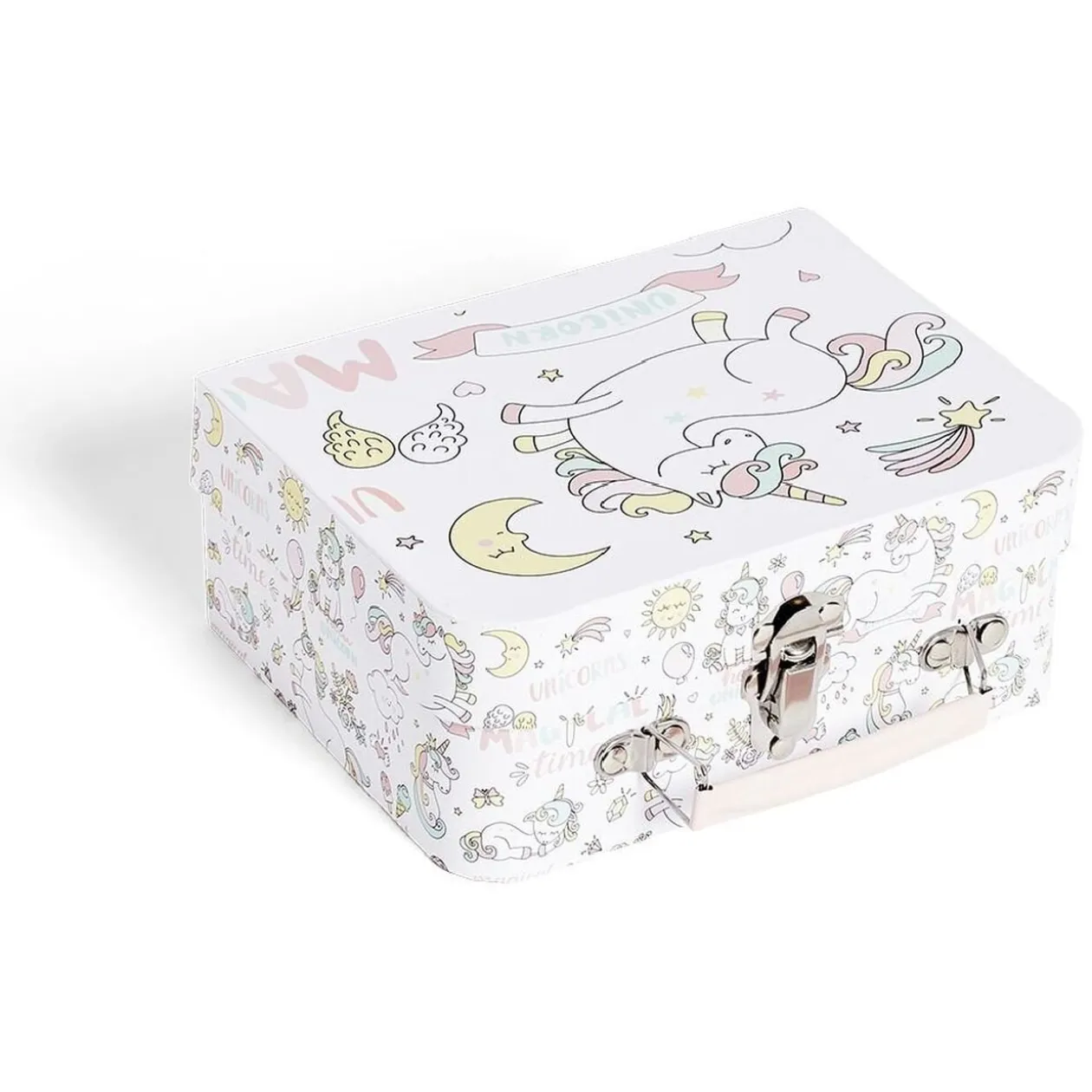 Mallette de transport enfant 20xH8,5x15,5cm - 2 modèles