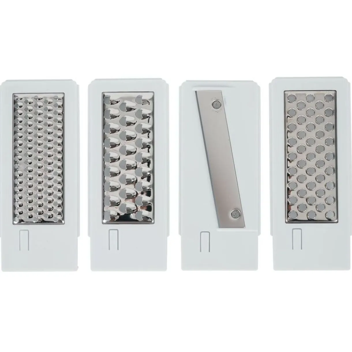 Mandoline multifonctions 5 en 1 en plastique et inox < Gifi Best