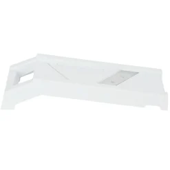 Mandoline multiusage 4 accessoires inox et plastique blanc < Gifi New