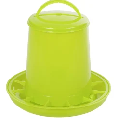 Mangeoire verte pour poules et volailles 3 Kg