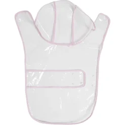 Manteau de pluie imperméable transparent pour chien - Taille M