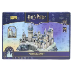 Maquette puzzle 3D château Poudlard Harry Potter 198 pièces gris < Gifi Outlet