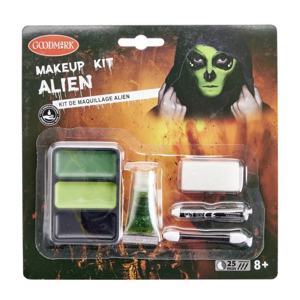 Maquillage Halloween alien vert < Gifi Outlet