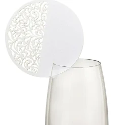 Marque place rond effet dentelle x 6 < Gifi Discount