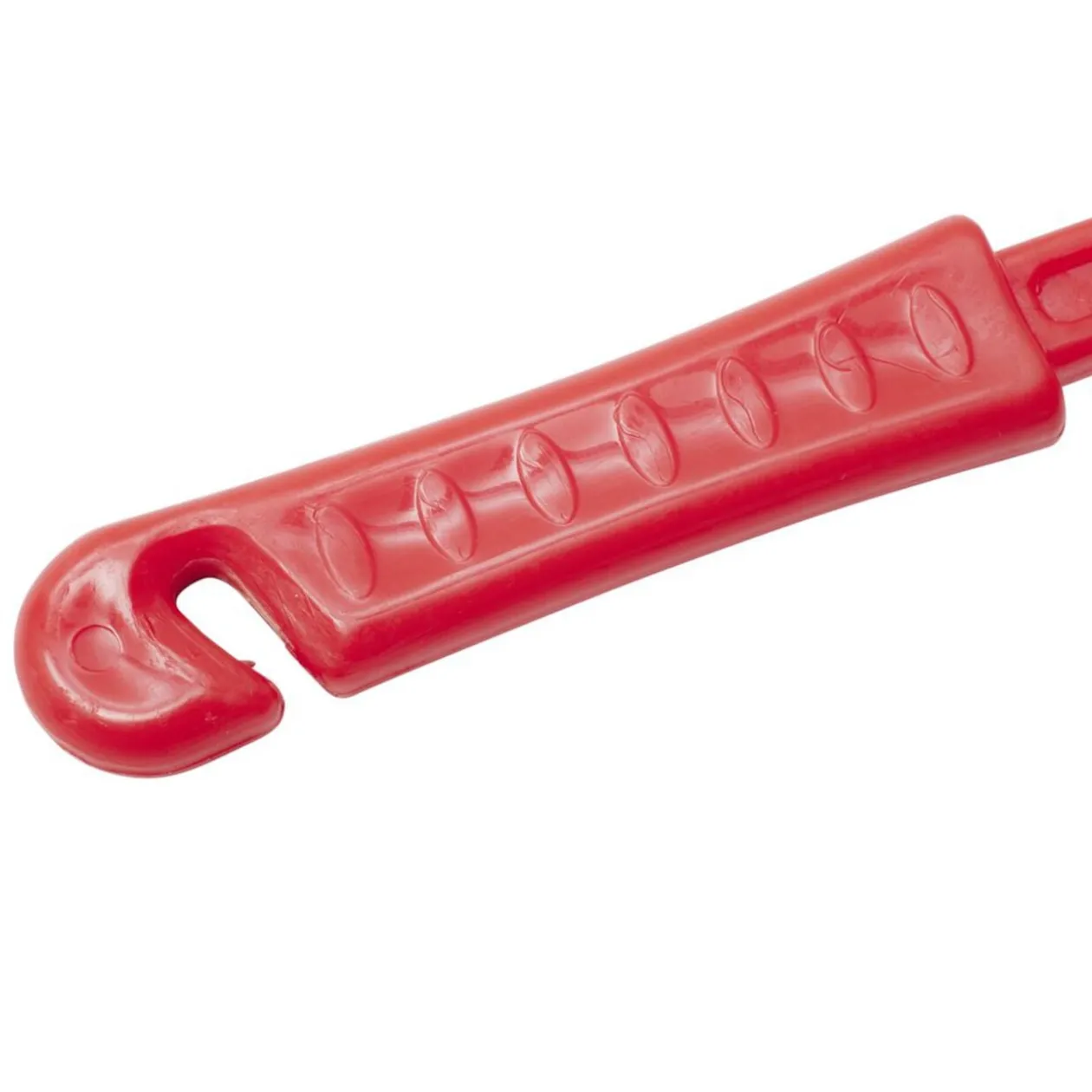 Marteau voiture brise-vitre métal et plastique rouge L15,5cm