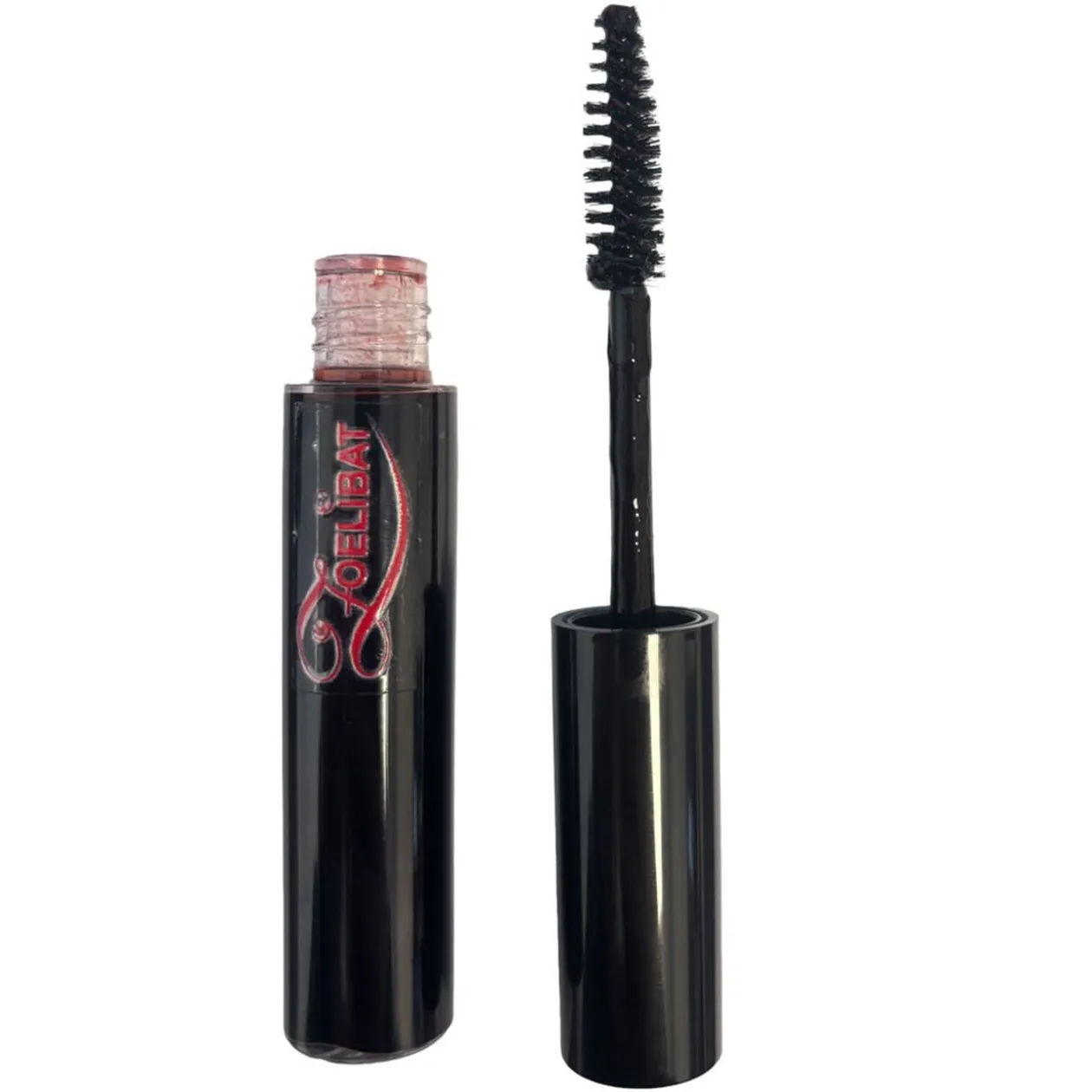 Mascara Halloween maquillage effet gore faux sang noir Ø2xH10,5cm