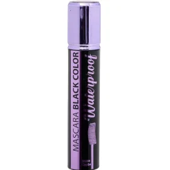 Mascara waterproof 10g noir charbon (2 modèles)
