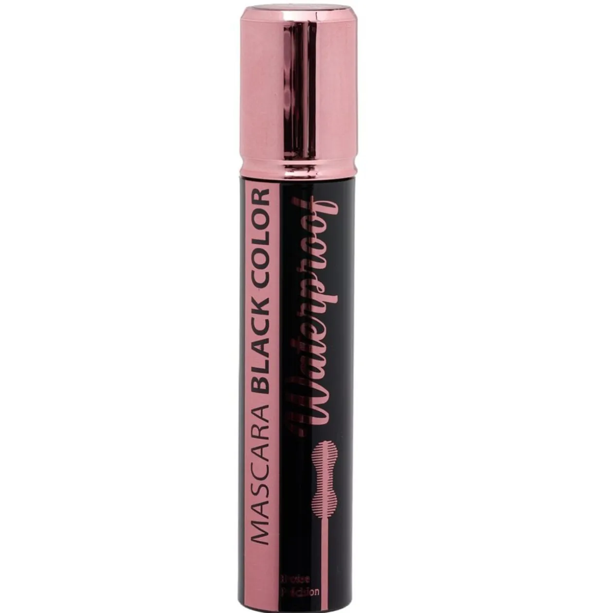 Mascara waterproof 10g noir charbon (2 modèles)