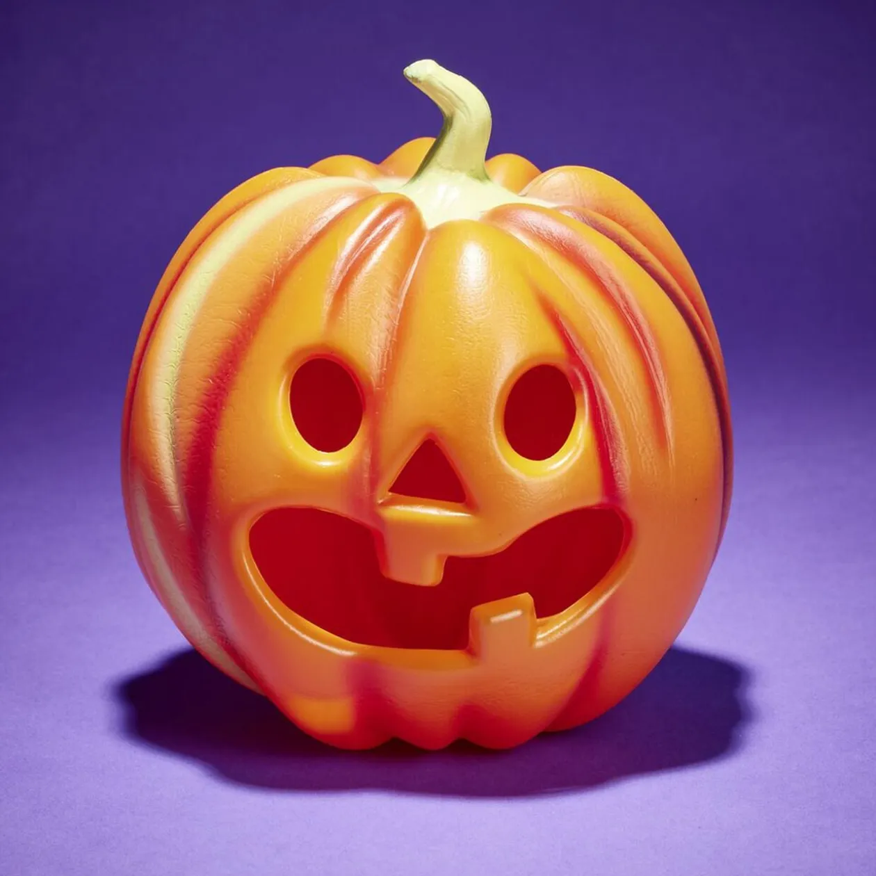 Mascotte citrouille Halloween Ø18,5x24cm