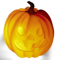 Mascotte citrouille Halloween Ø18,5x24cm