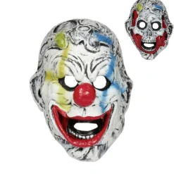 Masque adulte Halloween clown terrifiant 2 faces < Gifi Online