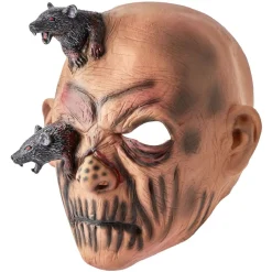 Masque adulte Halloween souris zombie en latex < Gifi Outlet