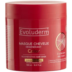 Masque cheveux colorés Evoluderm 500 ml < Gifi New