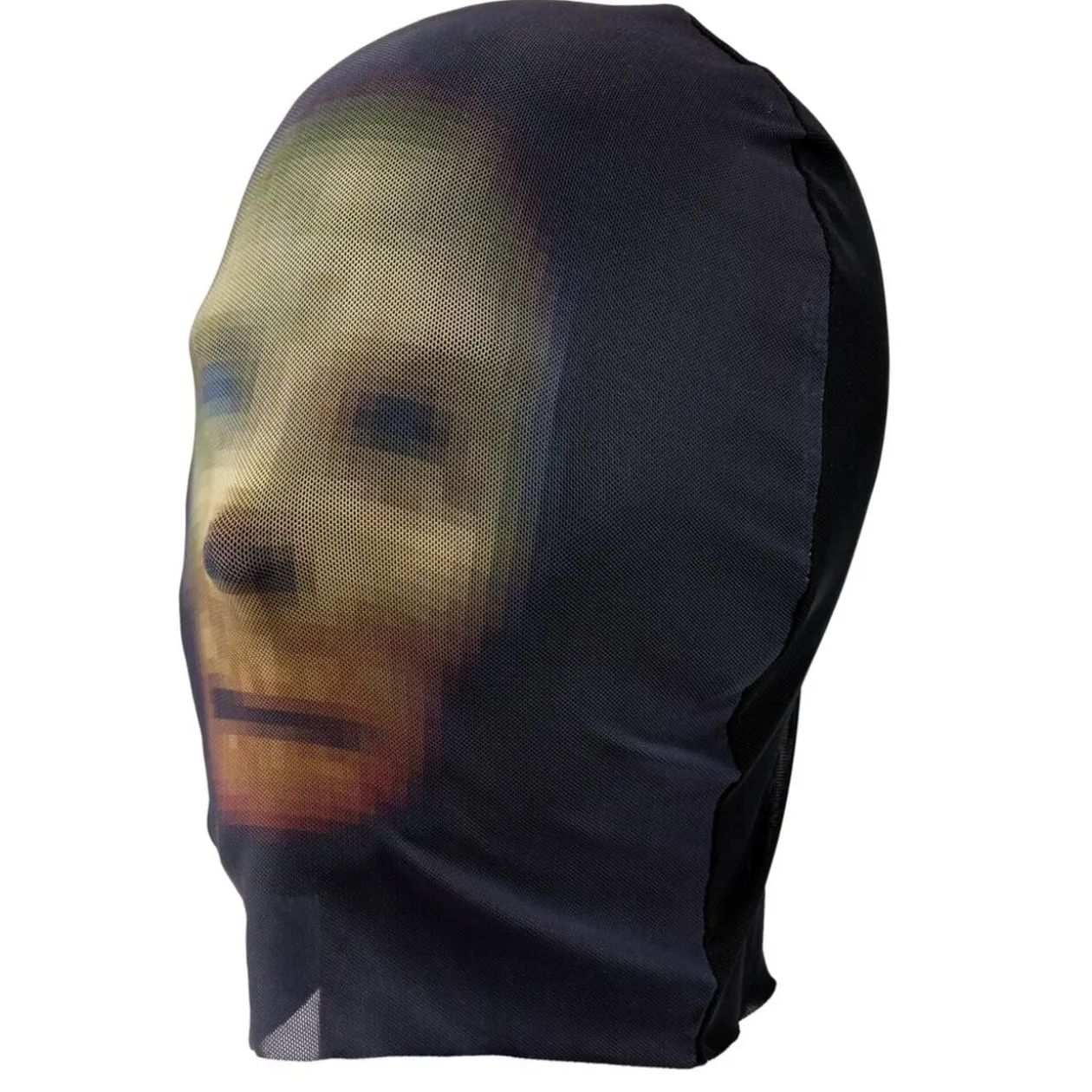 Masque Halloween adulte cagoule imprimée visage effrayant (2 modèles)