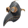Masque Halloween adulte docteur de la peste latex gris < Gifi Online
