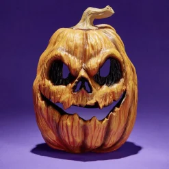 Masque Halloween citrouille effrayante orange < Gifi Best