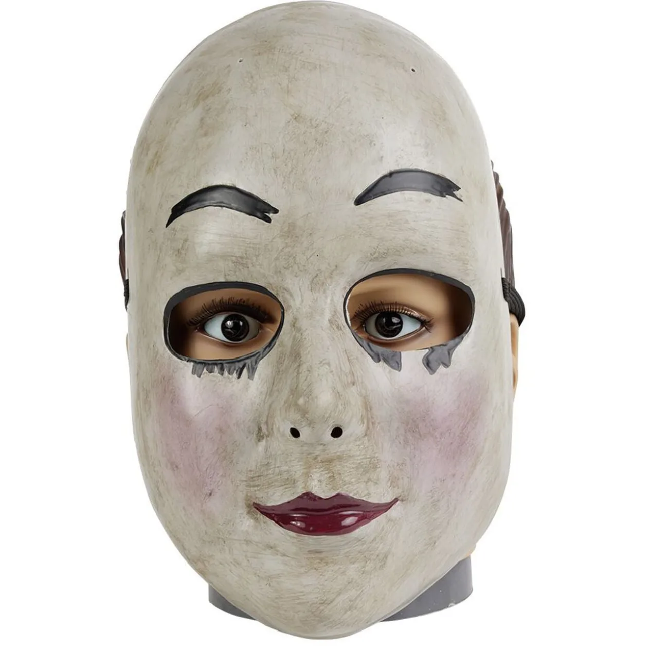 Masque Halloween poupée porcelaine