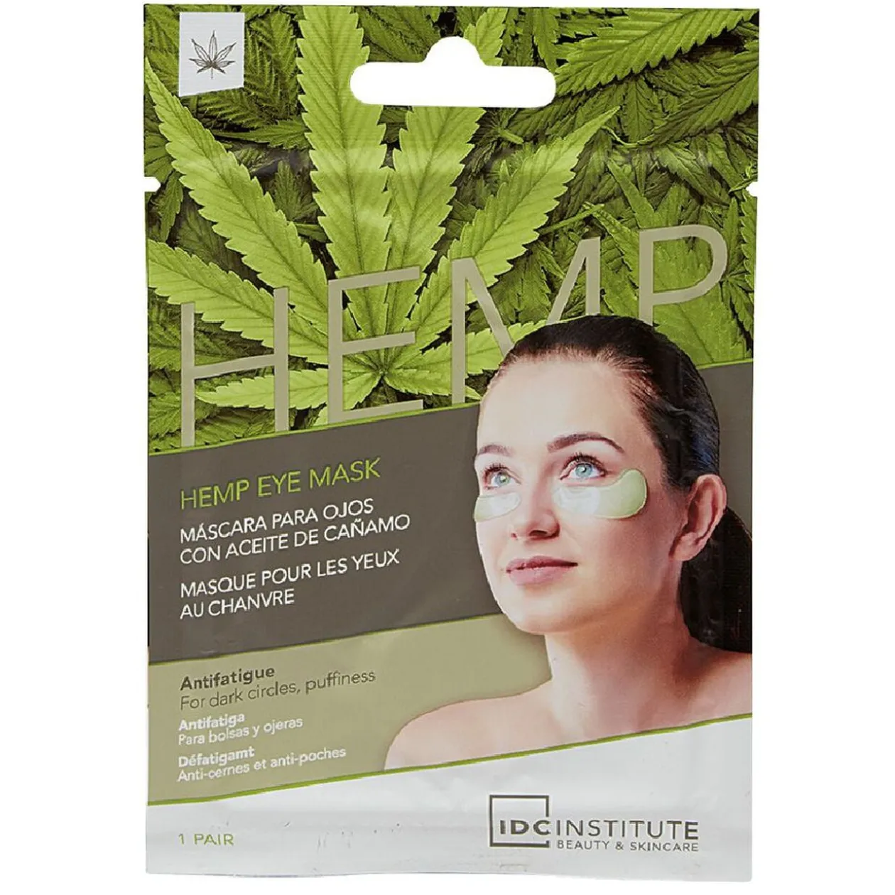 Masque pour les yeux unidose idc chanvre