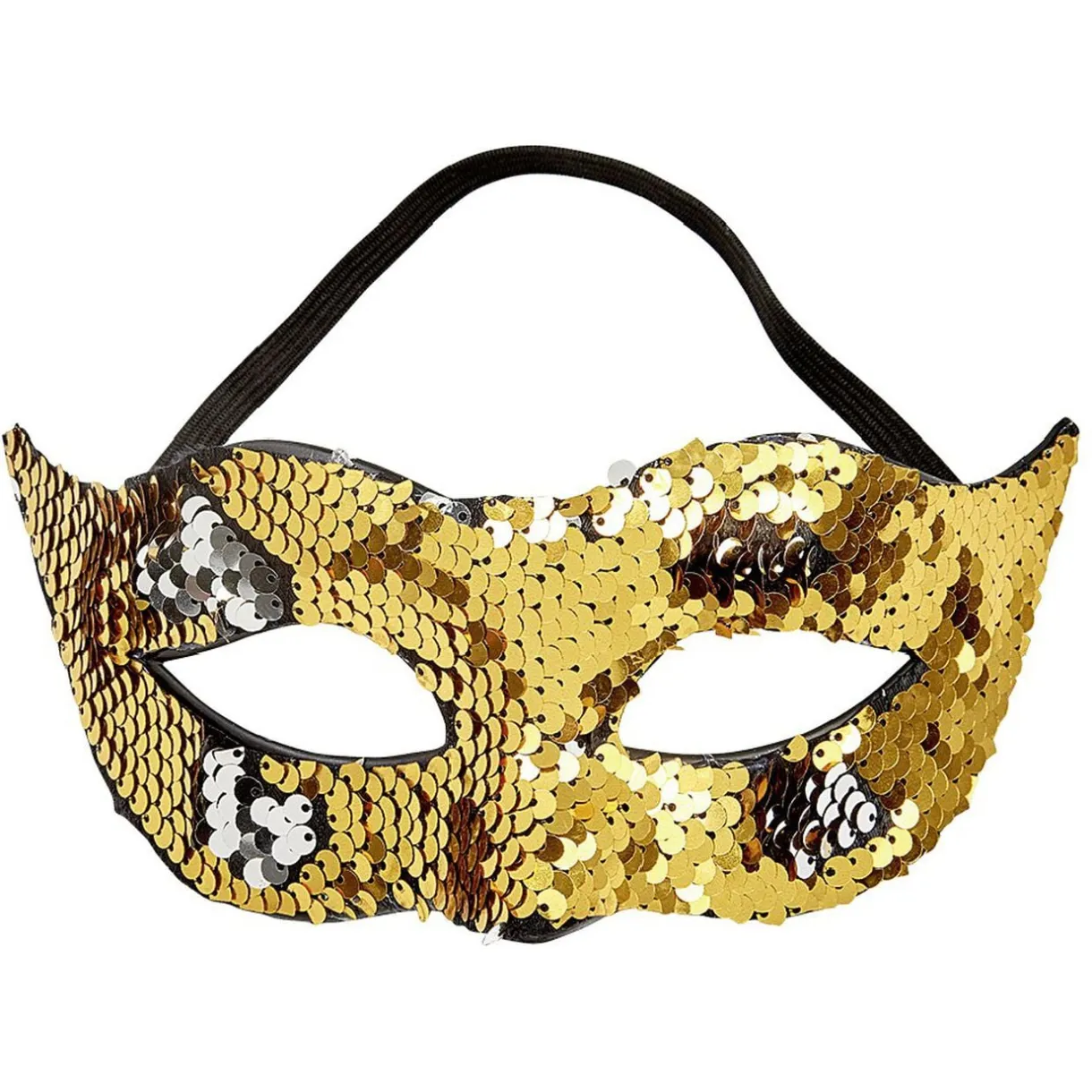 Masque à sequins doré argenté < Gifi Online