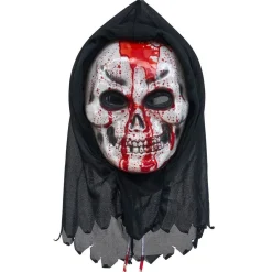 Masque squelette saignant < Gifi New