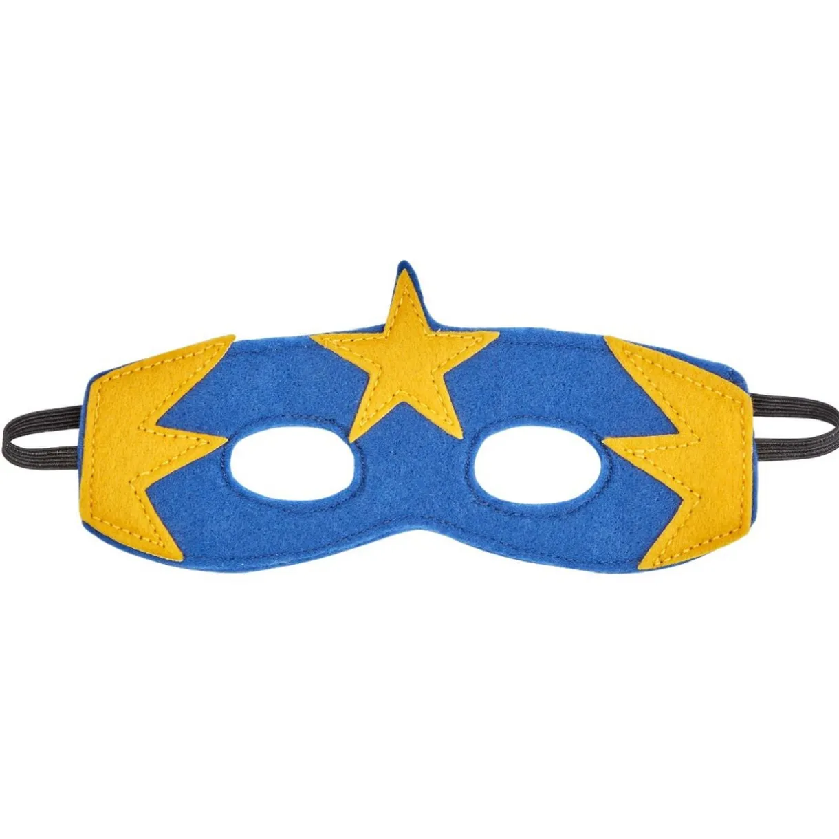Masque Super Héro bleu motifs étoiles jaunes < Gifi Clearance