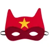 Masque Super Héro rouge motif étoile jaune < Gifi Hot