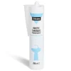 Mastic pour sanitaire silicone transparent 280ml