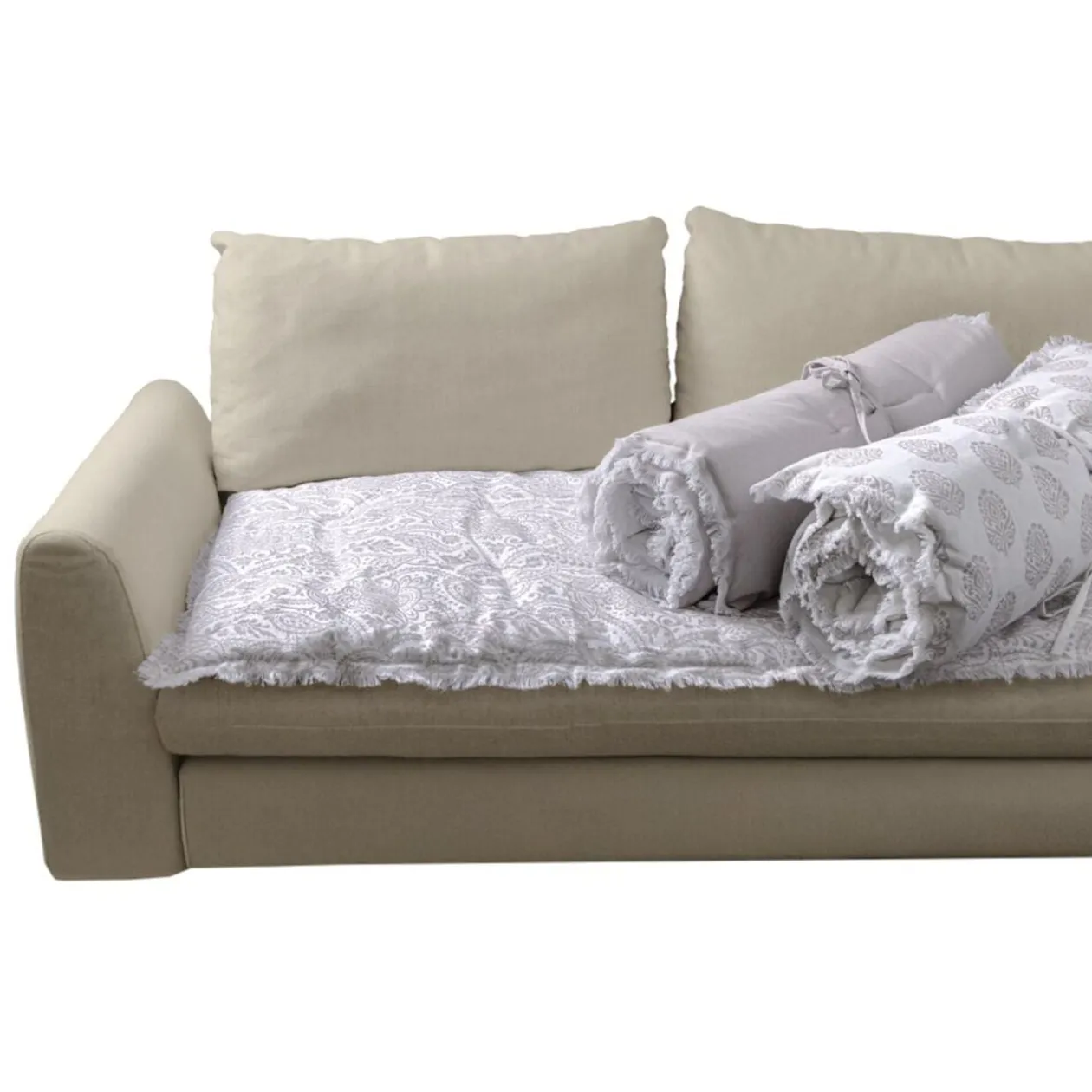 Matelas d'assise pour canapé avec motifs 60x180cm (3 modèles)