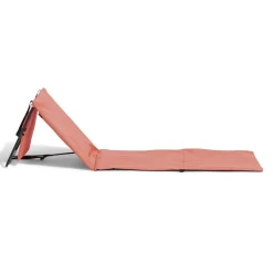 Matelas dossier de plage pliant Funky 153x51xH41cm corail < Gifi Outlet