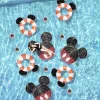 Matelas gonflable Disney Mickey avec oreilles rouge et noir Ø120cm